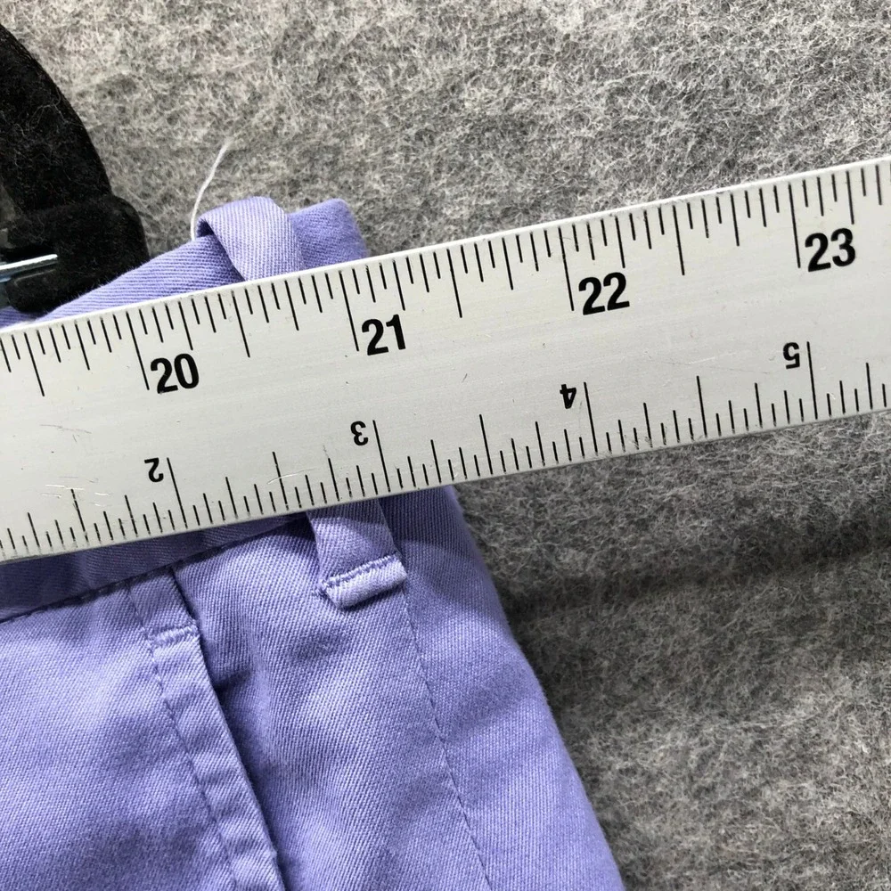 Polo Ralph Lauren Golf Chino Shorts Mens 40‎ Purple Crest Logo Stretch Twill 9.5